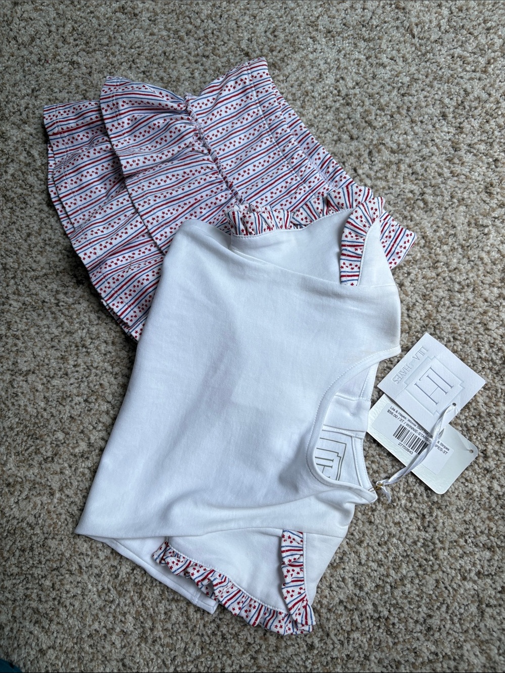 Lila & Hayes Winnie Skort Set - Stars & Stripes